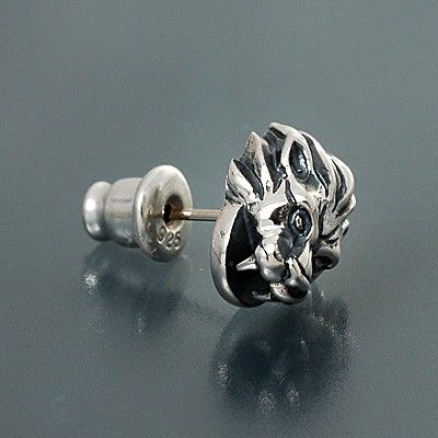 シルバースタッドピアス(片耳用)