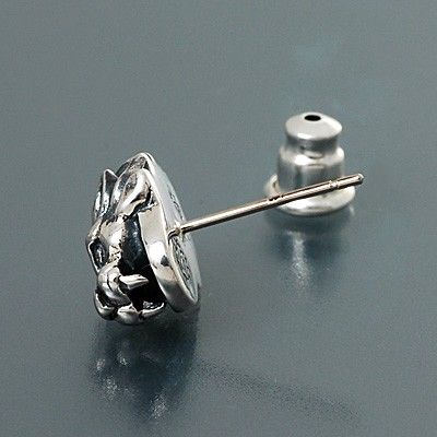 シルバースタッドピアス(片耳用)