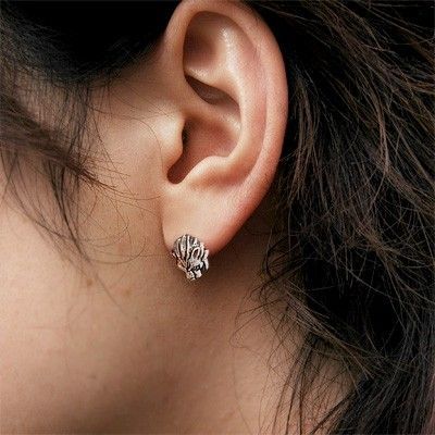 シルバースタッドピアス(片耳用)