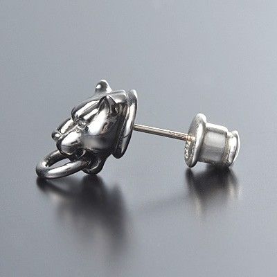 シルバースタッドピアス(片耳用)