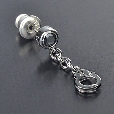 シルバースタッドピアス(片耳用)