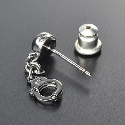 シルバースタッドピアス(片耳用)