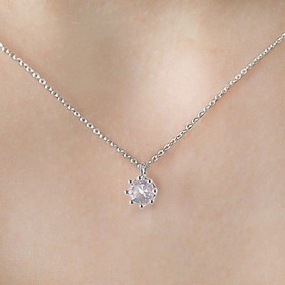 シルバーネックレス