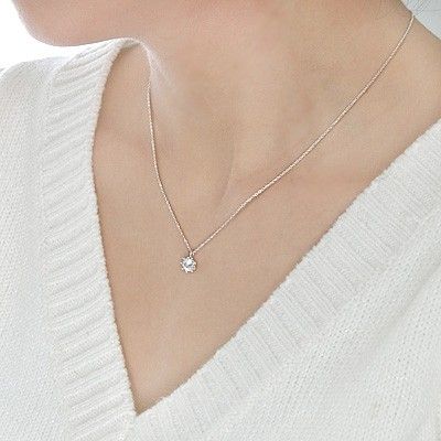 シルバーネックレス