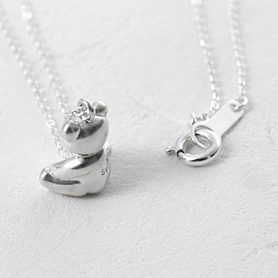 シルバーネックレス