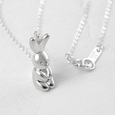 シルバーネックレス