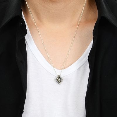 シルバーネックレス