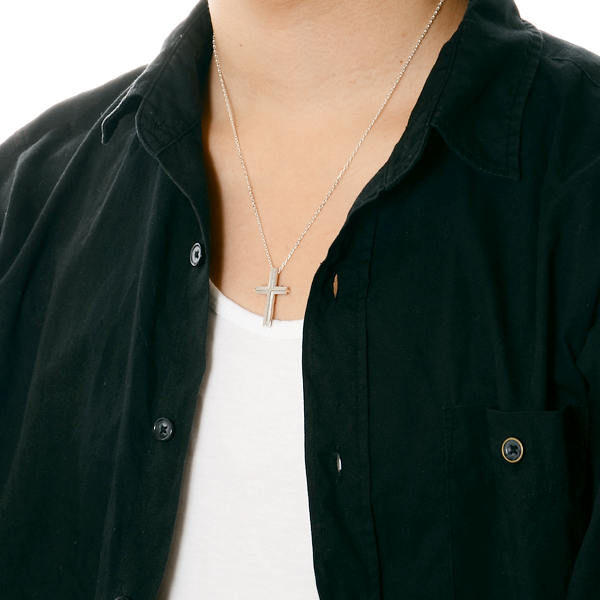 シルバーネックレス