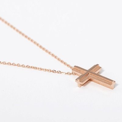 シルバーペアネックレス