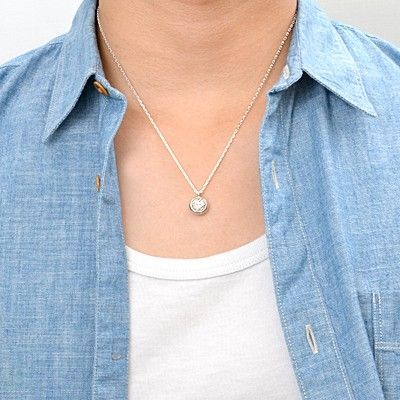 シルバーネックレス