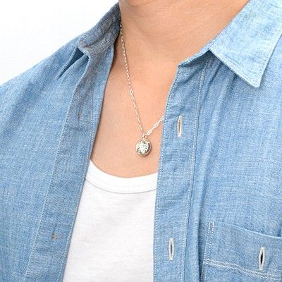 シルバーネックレス