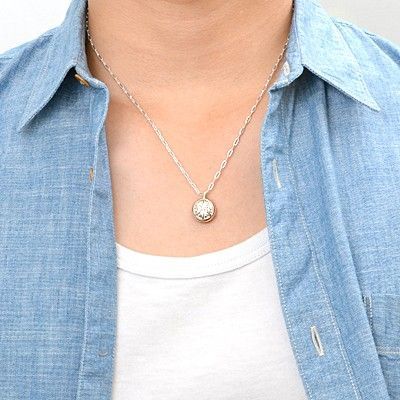 シルバーネックレス