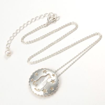 シルバーネックレス