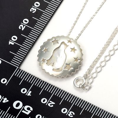 シルバーネックレス