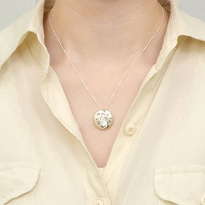 シルバーネックレス