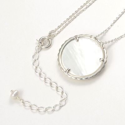 シルバーネックレス