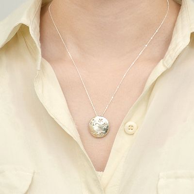 シルバーネックレス