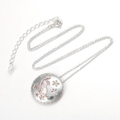 シルバーネックレス