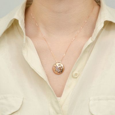 シルバーネックレス