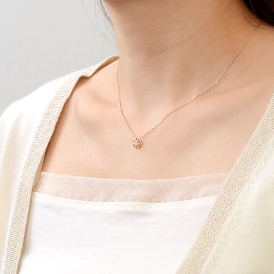 シルバーネックレス