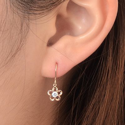 シルバーフックピアス