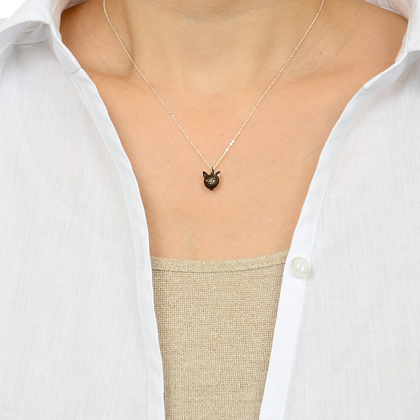 シルバーネックレス