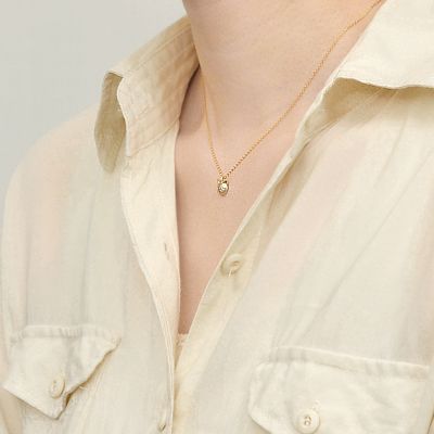 シルバーネックレス