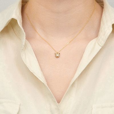 シルバーネックレス