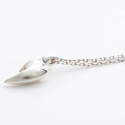 シルバーペアネックレス