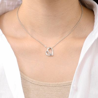 シルバーネックレス