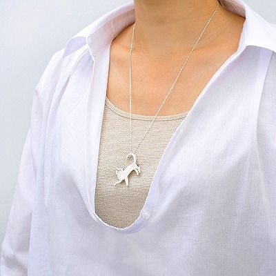 シルバーネックレス&ブローチ