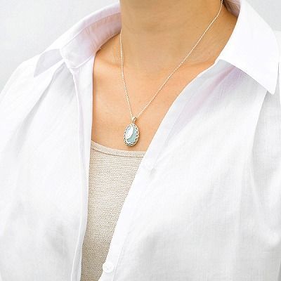 シルバーネックレス