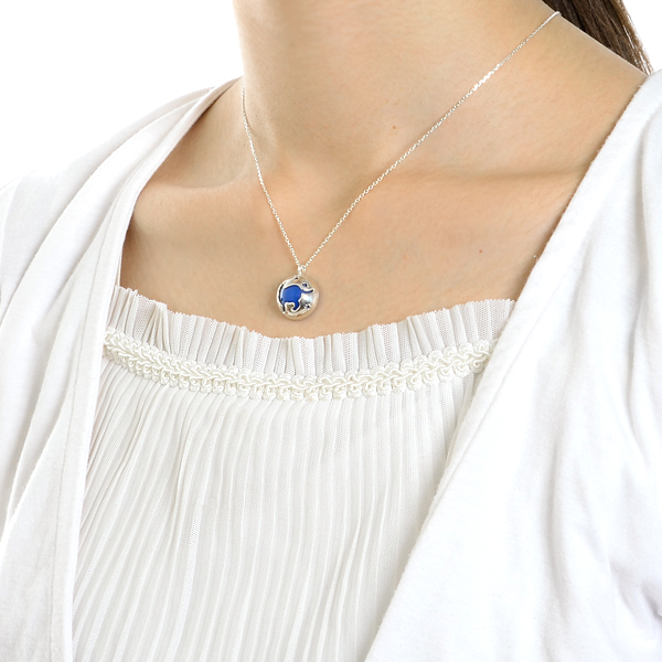 シルバーネックレス