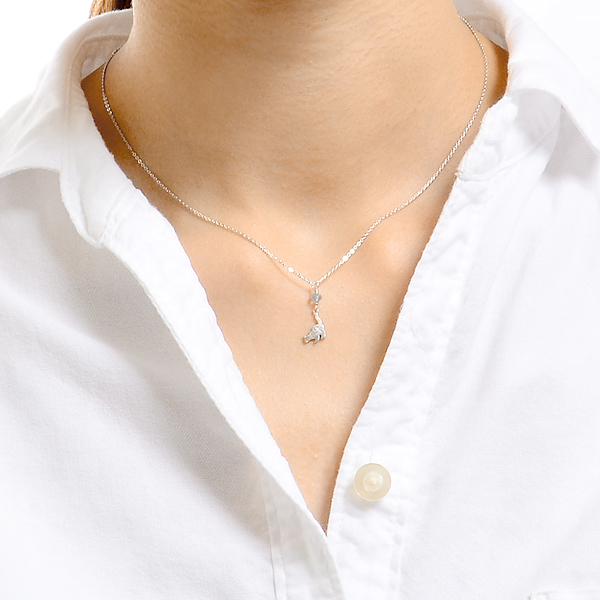 シルバーネックレス