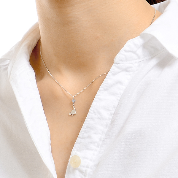 シルバーネックレス