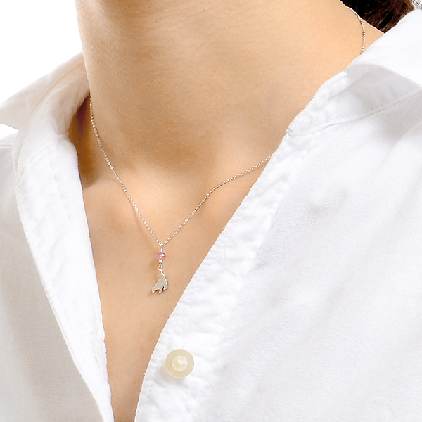 シルバーネックレス