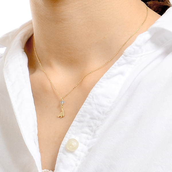 シルバーネックレス