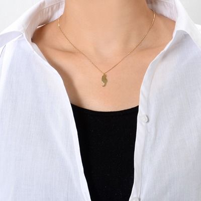 シルバーネックレス