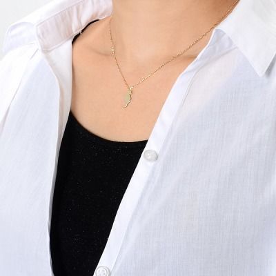 シルバーネックレス