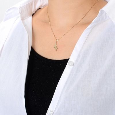 シルバーネックレス