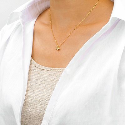 シルバーネックレス