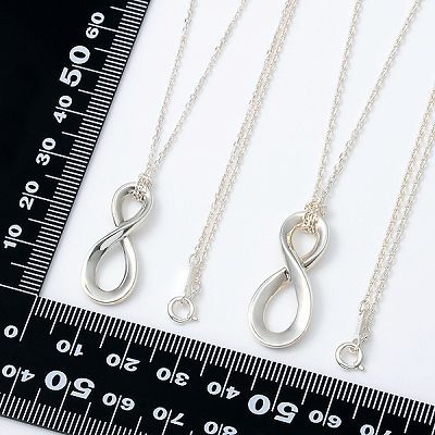 シルバーペアネックレス