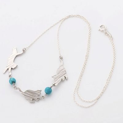 シルバーネックレス