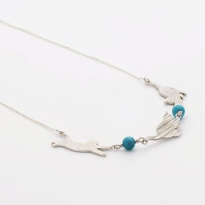 シルバーネックレス