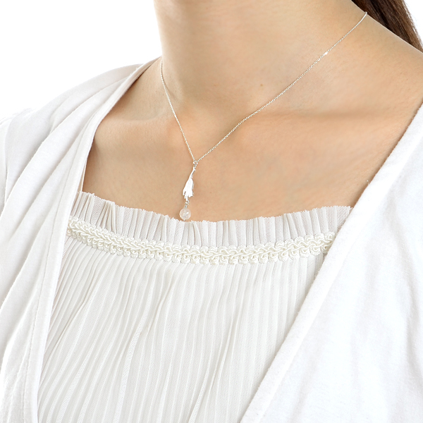 シルバーネックレス