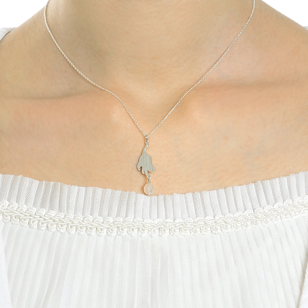 シルバーネックレス