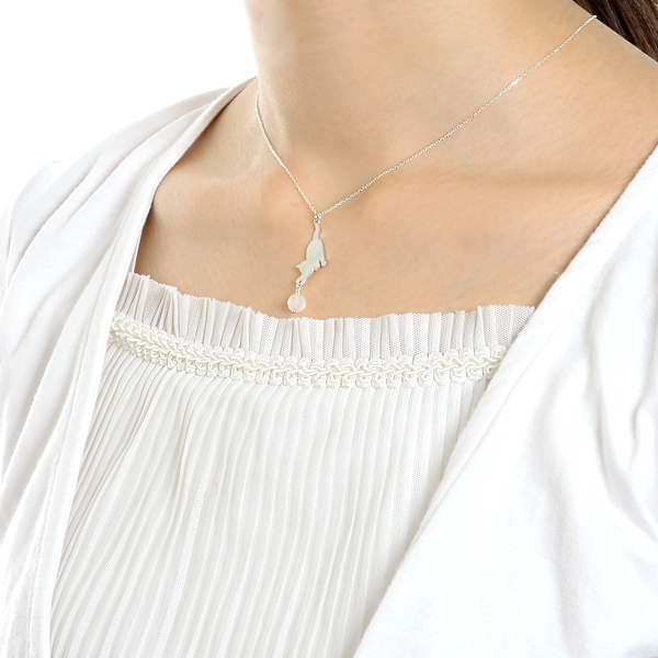 シルバーネックレス