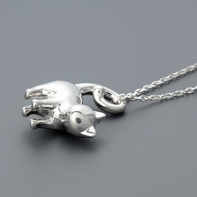 シルバーネックレス