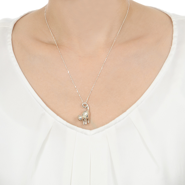 シルバーネックレス