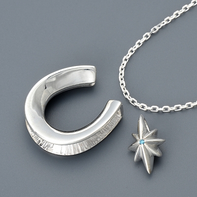 シルバーネックレス